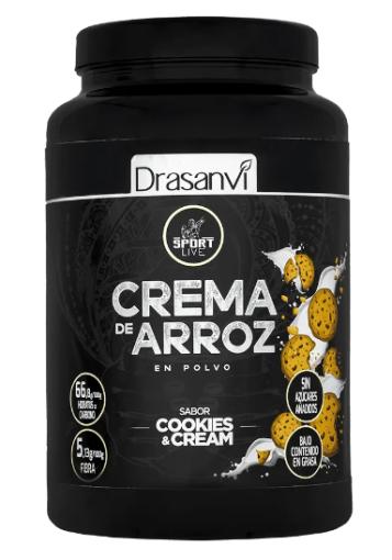 deporte CREMA ARROZ SABOR COOKIES & CREAM 1 KG SPORT LIVE DRASANVI