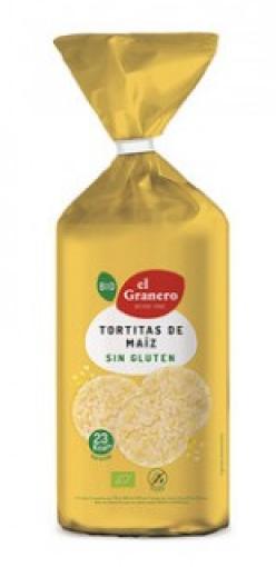 aperitivos y frutos secos TORTITAS DE MAIZ SIN GLUTEN BIO 130G