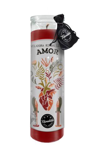 aromaterapia VELADORA RITUALIZADA AMOR