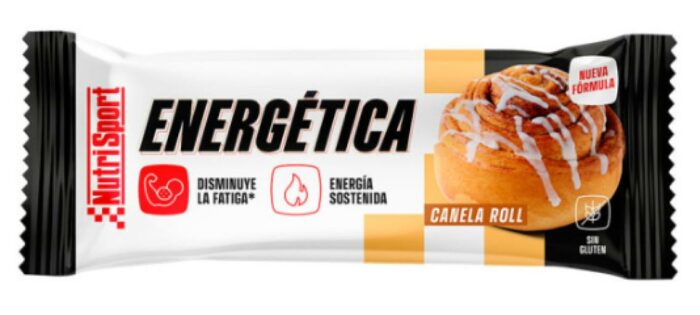 jaleas y energeticos BARRITA ENERGETICA SABOR CANELA ROLL 49G