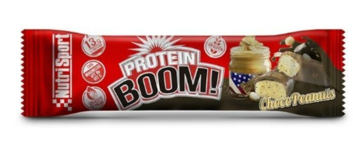 deporte BARRITA PROTEIN BOOM CHOCO CACHUETE 49GR