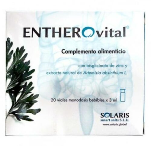 digestivos ENTHEROVITAL 20 VIALES X 3ML