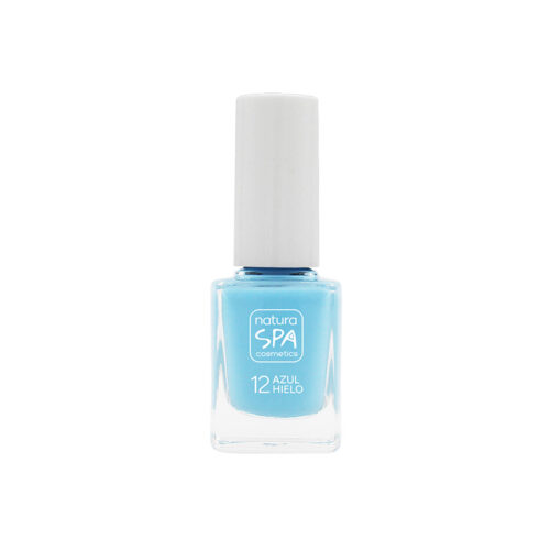 línea corporal ESMALTE UÑAS 12 AZUL HIELO