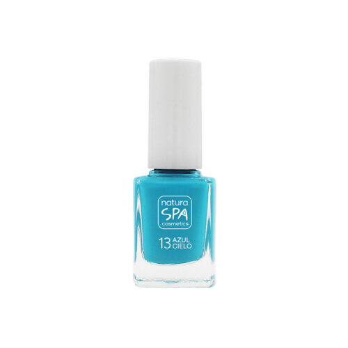 línea corporal ESMALTE UÑAS 13 AZUL CIELO