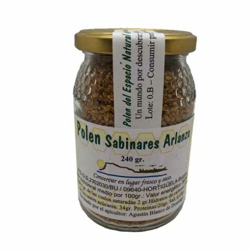 miel y polen POLEN SABINARES 230GR