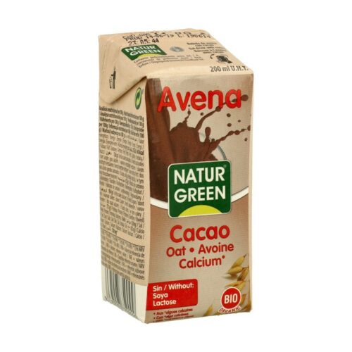 bebidas BEBIDA AVENA CHOCOLATE BIO 200ML