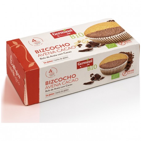 celiacos BIZCOCHO DE AVENA CACAO SIN GLUTEN 180G