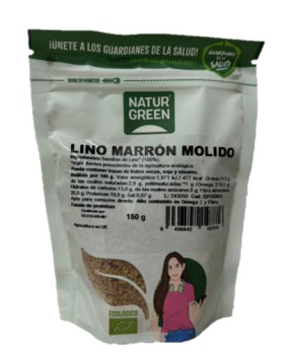 granos y semillas LINO MARRON MOLIDO BIO 150G