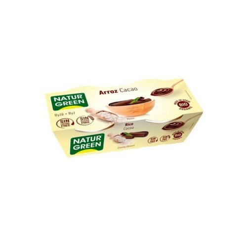 postres POSTRE ARROZ CACAO BIO 2 X 125 g S/G VEG